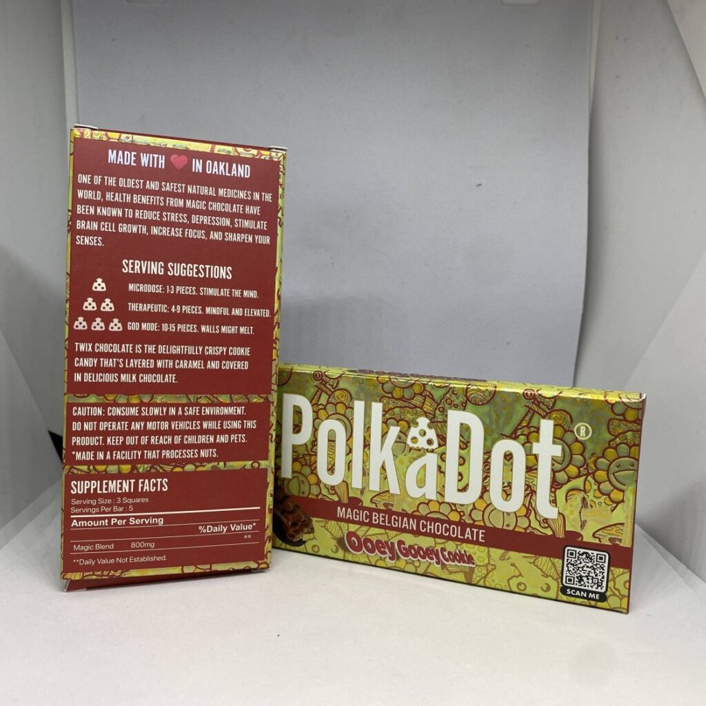 polkadot chocolate bars​